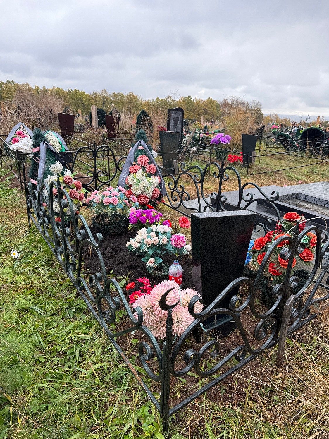 Ограда мусульманская с полумесяцем