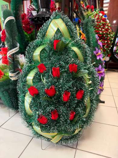 Венок малый с розами — купить в Уфе